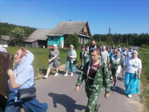 Крестный ход из Семенова в Светлое