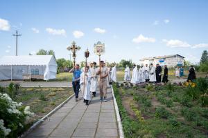 В Неделю 2-ю по Пятидесятнице епископ Городецкий и Ветлужский Парамон совершил Божественную литургию в храме Рождества Иоанна Предтечи р.п. Арья