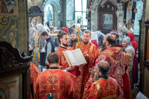 В день Усекновения главы Иоанна Предтечи епископ Городецкий и Ветлужский Парамон совершил Божественную литургию в Городецком Феодоровском мужском монастыре