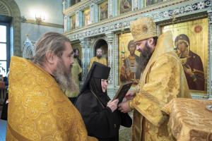 Епископ Городецкий и Ветлужский Парамон совершил Божественную литургию в Городецком Феодоровском мужском монастыре Епископ Городецкий и Ветлужский Парамон совершил Божественную литургию в Городецком Феодоровском мужском монастыре