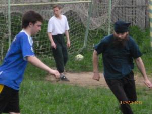 Товарищеский матч по футболу в канун Международного дня защиты детей