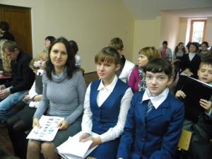 Ученицы 7 класса Городецкой православной гимназии им. святого благоверного князя Александра Невского представляли свои научные работы в г. Обнинске Ученицы 7 класса Городецкой православной гимназии им. святого благоверного князя Александра Невского представляли свои научные работы в г. Обнинске
