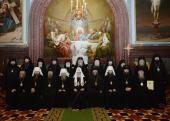 Патриаршее служение в Храме Христа Спасителя в годовщину избрания святителя Тихона на Патриарший престол. Хиротония архимандрита Василия (Данилова) во епископа Котласского Патриаршее служение в Храме Христа Спасителя в годовщину избрания святителя Тихона на Патриарший престол. Хиротония архимандрита Василия (Данилова) во епископа Котласского