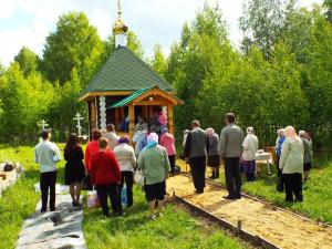 В селе Вознесенское Ветлужского района освящена часовня в честь Преображения Господня