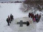 В посёлке Тоншаево прошёл Крестный ход до реки Пижма  в честь Святого Богоявления