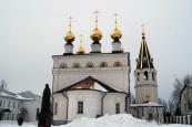 В Городецком Феодоровском мужском монастыре  состоялось Воскресное Богослужение  в день поклонения честным веригам апостола Петра