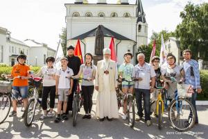 В Городецком Феодоровском мужском монастыре стартовала краеведческая велоэкспедиция «От Александра Невского до Дмитрия Пожарского»