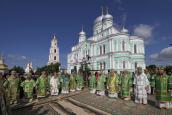 Епископ Августин принял участие в торжествах, посвященных 114-й годовщине со дня прославления преподобного Серафима Саровского, в Свято-Троицком Серафимо-Дивеевском женском монастыре