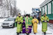 Городецкий Крестный ход под знаменем Александра Невского