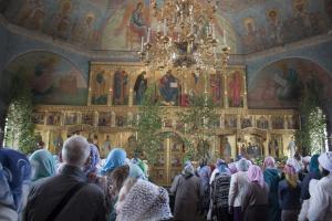 Престольный праздник в городе Заволжье