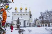 Рождественская ярмарка в Городецком Феодоровском мужском монастыре. 