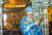 Епископ Городецкий и Ветлужский Августин совершил воскресную Божественную литургию в кафедральном соборе Городца