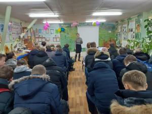 Встреча со студентами в Ковернино Встреча со студентами в Ковернино