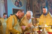Епископ Городецкий и Ветлужский совершил Божественную литургию в Городецком Феодоровском мужском монастыре