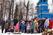 Семейные соревнования «На дворе дрова» в селе Светлом