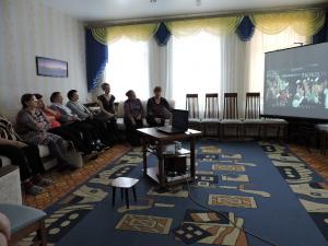 Встреча с пенсионерами в Ковернино