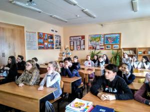 Патриотическая встреча с подростками прошла в Ковернинской школе №1 Патриотическая встреча с подростками прошла в Ковернинской школе №1
