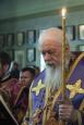 В Неделю Крестопоклонную епископ Городецкий и Ветлужский Августин совершил Божественную литургию в Феодоровском кафедральном соборе Городца