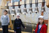 В Вознесенском храме поселка Ковернино состоялось освящение новой звонницы