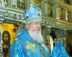 Епископ Городецкий и Ветлужский Августин совершил Божественную литургию в честь престольного праздника – Феодоровской иконы Божией Матери в Городце
