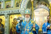 В праздник Успения Пресвятой Богородицы епископ Городецкий и Ветлужский Августин совершил Божественную литургию в Городецком Феодоровском мужском монастыре