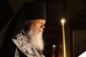 Во второй день Великого поста епископ Городецкий и Ветлужский Августин совершил Великое повечерие с чтением канона Андрея Критского в Городецком Феодоровском мужском монастыре