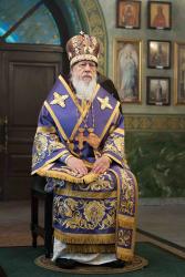 В Неделю Торжества Православия епископ Городецкий и Ветлужский Августин совершил Божественную литургию в Феодоровском кафедральном соборе Городца