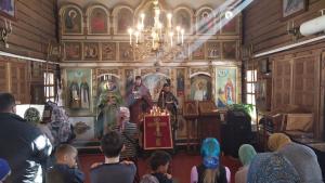 В Неделю Крестопоклонную в храме преподобного Варнавы Ветлужского состоялось соборное богослужение духовенства Варнавинского благочиния