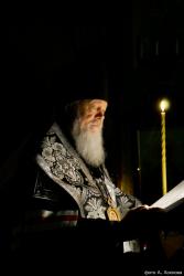 Епископ Городецкий и Ветлужский Августин совершил утреню с чтением Великого канона преподобного Андрея Критского в Городце