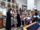 Молебен на начало нового учебного года в Шаранге