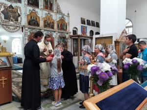 Молебен на начало нового учебного года в Шаранге