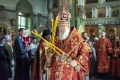 В день Усекновения главы Иоанна Предтечи епископ Городецкий и Ветлужский Августин совершил Божественную литургию в кафедральном соборе Городца