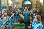 В праздник Иверской иконы Пресвятой Богородицы епископ Городецкий и Ветлужский Августин совершил Божественную литургию в Городецком кафедральном соборе