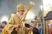 В Неделю 20-ю по Пятидесятнице епископ Городецкий и Ветлужский Августин совершил Божественную литургию в Городецком кафедральном соборе