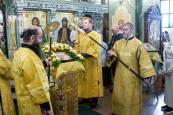 В день памяти Архистратига Михаила епископ Городецкий и Ветлужский Августин совершил Божественную литургию в Феодоровском кафедральном соборе Городца