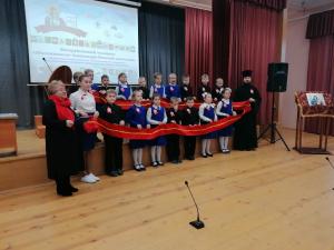 Состоялась Торжественный интерактивный проект "Телемост "Объединённые Александро-Невской ленточкой"