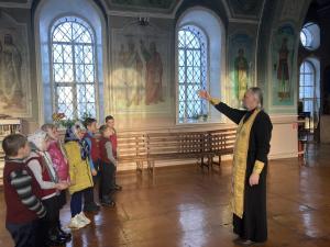 Урок-экскурсия в Казанском храме села Роженцово