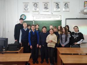 Беседы со школьниками в Варнавино