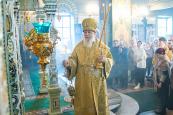 В Неделю воспоминания Адамова изгнания епископ Городецкий и Ветлужский Августин совершил Божественную литургию в Городецком кафедральном соборе