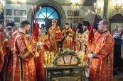 В Радоницу епископ Городецкий и Ветлужский Августин совершил Божественную литургию в кафедральном соборе иконы Божией Матери Феодоровская Городца