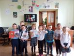 Историко-познавательный час «Кто к нам с мечом придет - от меча и погибнет" в Шаранге