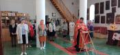 Молебен для школьников в Ковернино