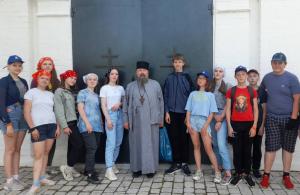 Патриотические беседы со школьниками в Ковернино