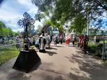 В Троицкую родительскую субботу на кладбищах Воскресенского благочиния совершены панихиды