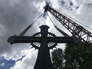 Торжественное открытие и освящение мемориала в Городецкой епархии