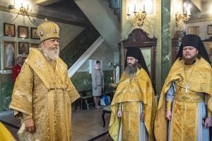 Епископ Городецкий и Ветлужский Августин в день памяти святых благоверных Петра и Февронии в Городецком Феодоровском мужском монастыре