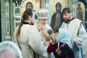 8 января, в Неделю 30-ю по Пятидесятнице, по Рождестве Христовом, епископ Городецкий и Ветлужский Августин совершил Божественную литургию в Феодоровском кафедральном соборе Городца